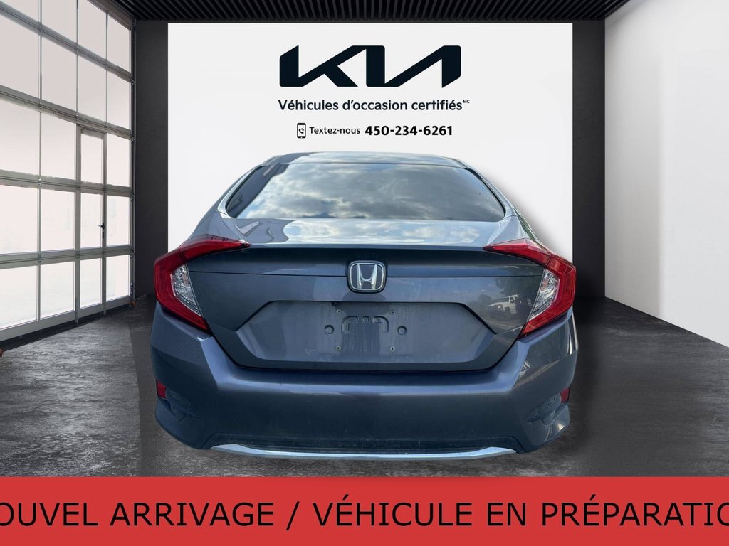 2021 Honda Civic Sedan LX, JAMAIS ACCIDENTÉ, AUTOMATIQUE, A/C in Mirabel, Quebec - 19 - w1024h768px