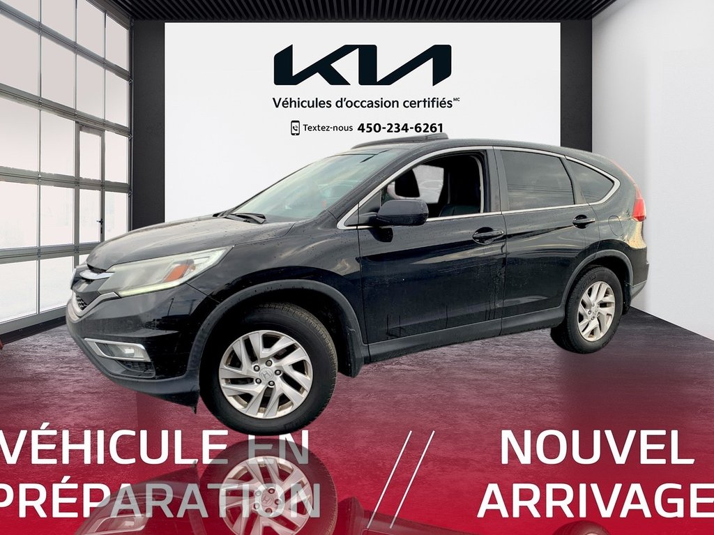 CR-V EX-L, JAMAIS ACCIDENTÉ, 8 PNEUS, CUIR, TOIT, AWD 2015 à Mirabel, Québec - 1 - w1024h768px