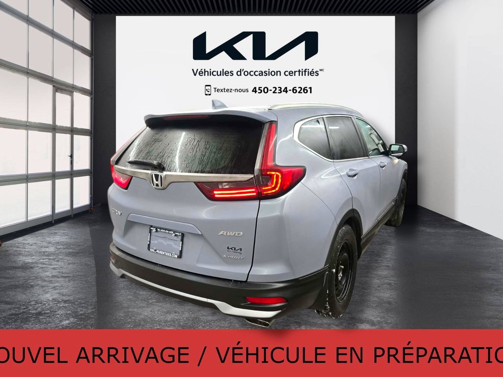 2020 Honda CR-V Sport, JAMAIS ACCIDENTÉ, 8 PNEUS, AWD, TOIT in Mirabel, Quebec - 21 - w1024h768px