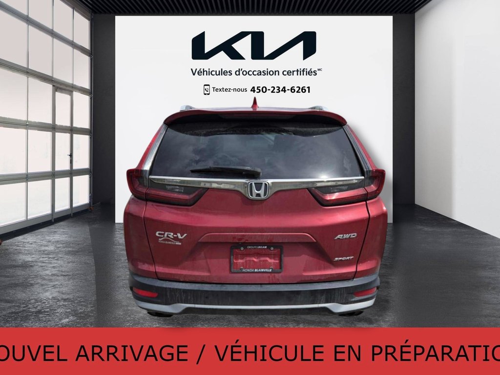 2021 Honda CR-V SPORT, AWD, TOIT, MAGS, JAMAIS ACCIDENTÉ in Mirabel, Quebec - 4 - w1024h768px