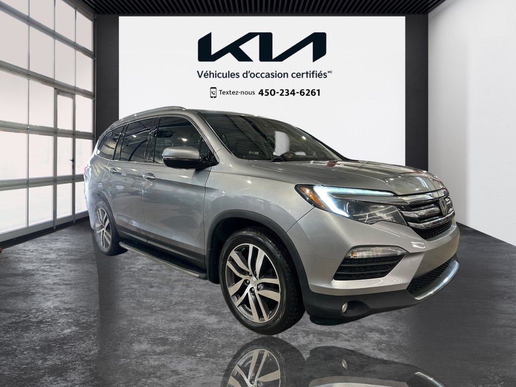 2017 Honda Pilot Touring, 8 PNEUS, 7 PLACES, CUIR, TOIT, GPS, DVD in Mirabel, Quebec - 42 - w1024h768px