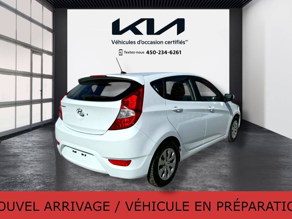 Hyundai Accent GL, JAMAIS ACCIDENTÉ, AUTOMATIQUE, 8 PNEUS 2017 à Mirabel, Québec - 18 - w1024h768px
