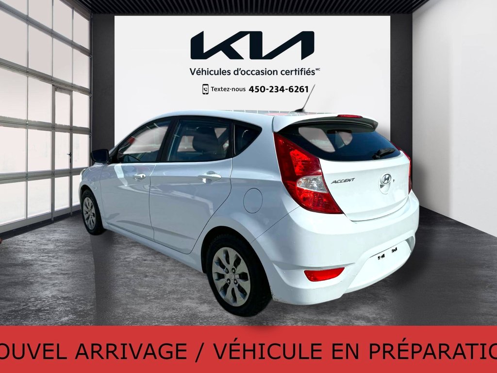 Hyundai Accent GL, JAMAIS ACCIDENTÉ, AUTOMATIQUE, 8 PNEUS 2017 à Mirabel, Québec - 12 - w1024h768px