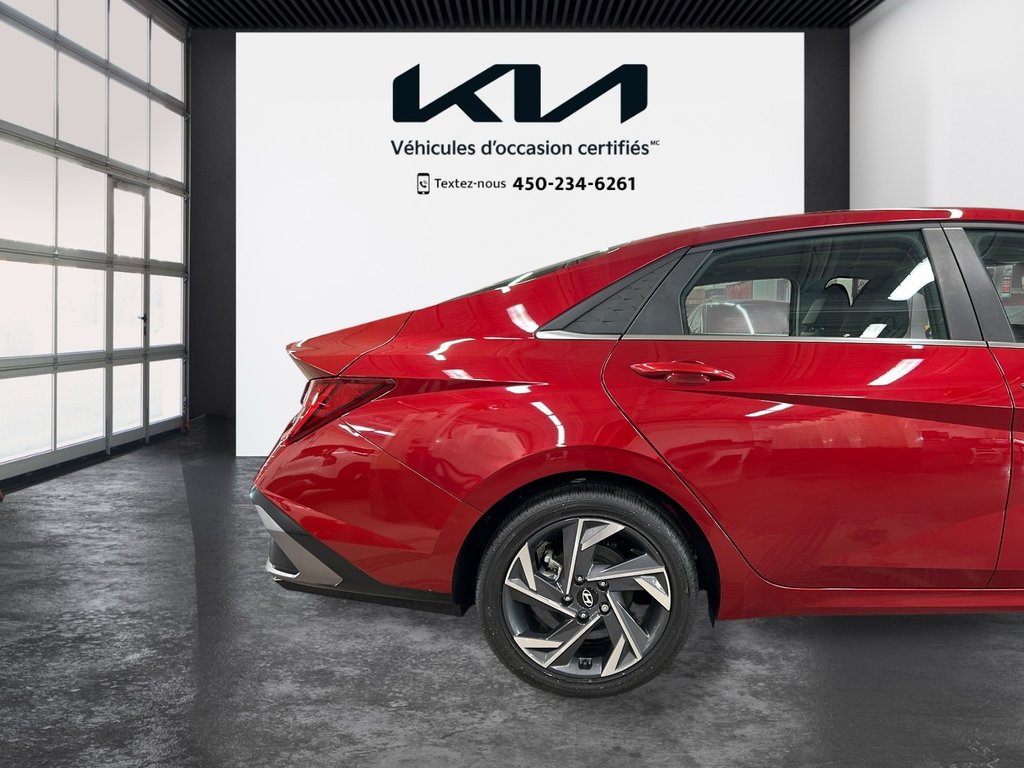 2024 Hyundai Elantra Hybrid Luxury, CUIR, TOIT, JAMAIS ACCIDENTÉ, GPS in Mirabel, Quebec - 34 - w1024h768px