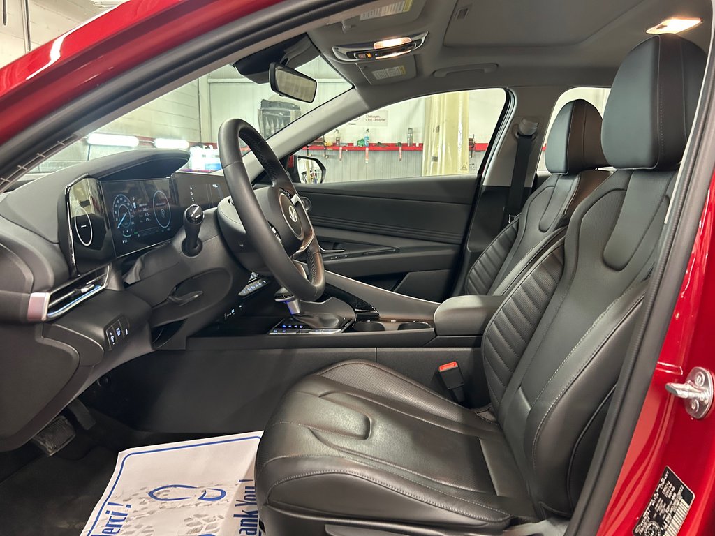 2024 Hyundai Elantra Hybrid Luxury, CUIR, TOIT, JAMAIS ACCIDENTÉ, GPS in Mirabel, Quebec - 10 - w1024h768px