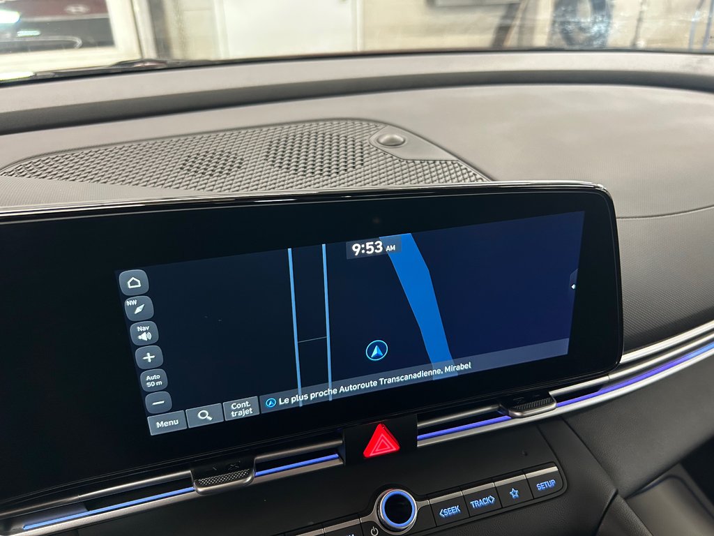 2024 Hyundai Elantra Hybrid Luxury, CUIR, TOIT, JAMAIS ACCIDENTÉ, GPS in Mirabel, Quebec - 19 - w1024h768px