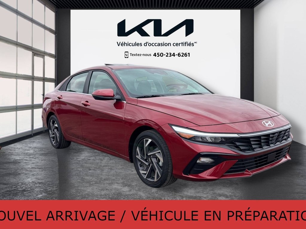 2024 Hyundai Elantra Hybrid Luxury, CUIR, TOIT, JAMAIS ACCIDENTÉ, GPS in Mirabel, Quebec - 27 - w1024h768px