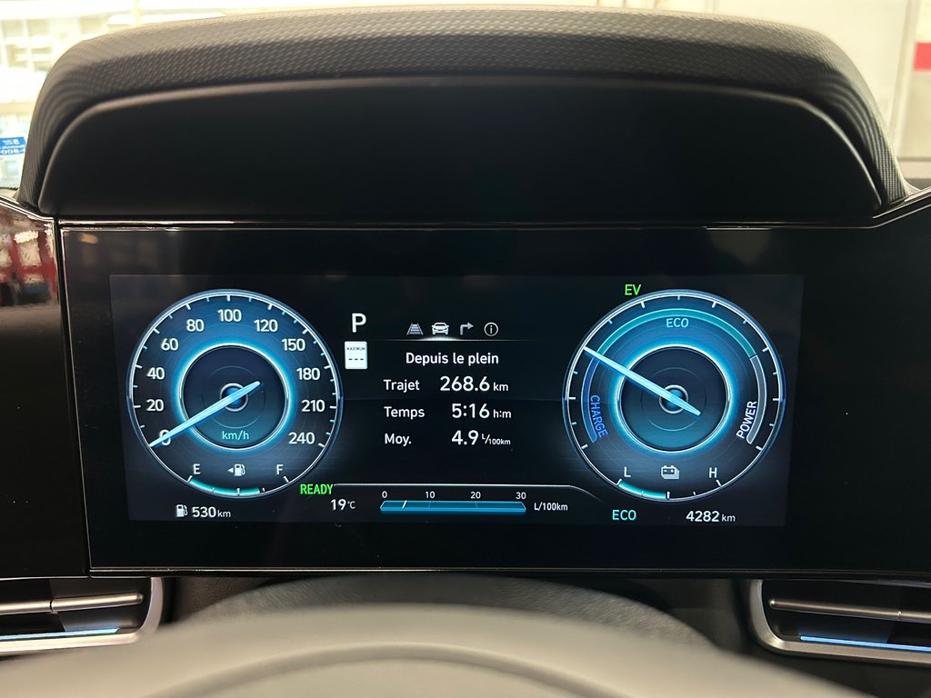 2024 Hyundai Elantra Hybrid Luxury, CUIR, TOIT, JAMAIS ACCIDENTÉ, GPS in Mirabel, Quebec - 12 - w1024h768px