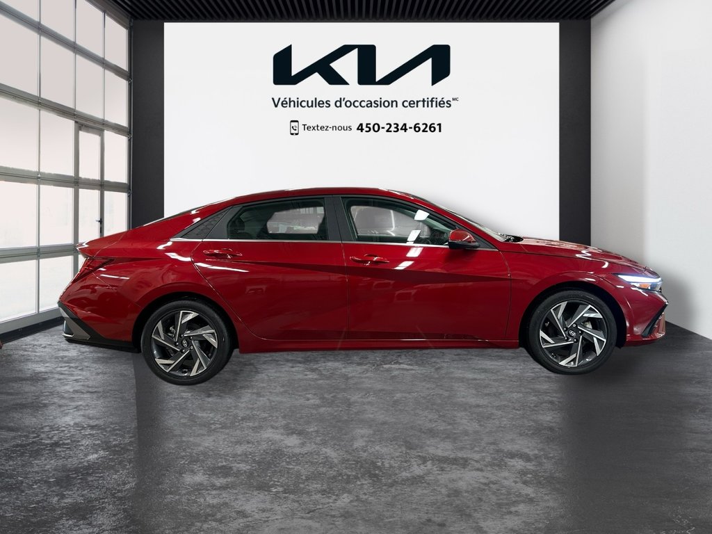 2024 Hyundai Elantra Hybrid Luxury, CUIR, TOIT, JAMAIS ACCIDENTÉ, GPS in Mirabel, Quebec - 33 - w1024h768px