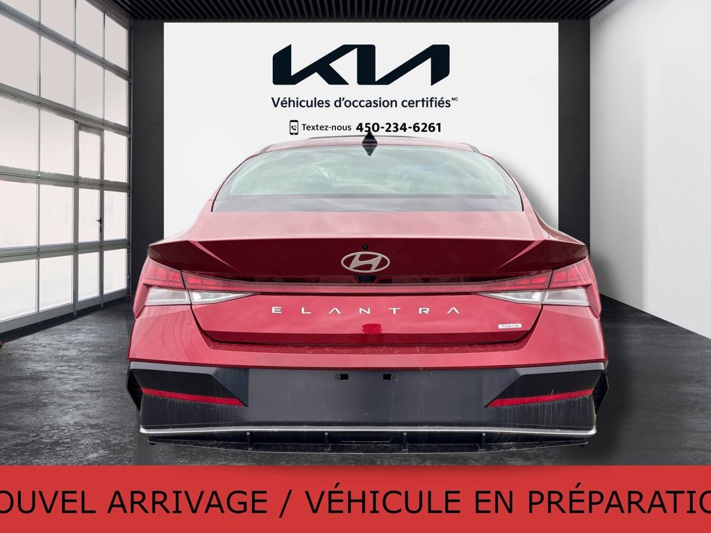 2024 Hyundai Elantra Hybrid Luxury, CUIR, TOIT, JAMAIS ACCIDENTÉ, GPS in Mirabel, Quebec - 23 - w1024h768px