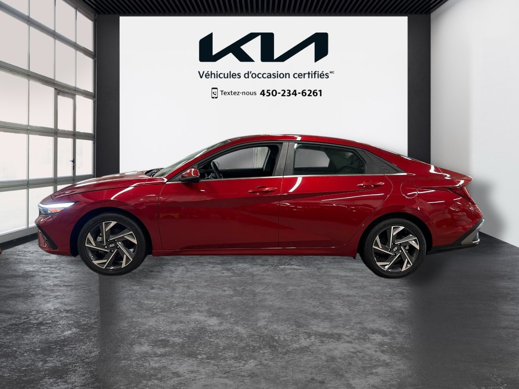 2024 Hyundai Elantra Hybrid Luxury, CUIR, TOIT, JAMAIS ACCIDENTÉ, GPS in Mirabel, Quebec - 4 - w1024h768px