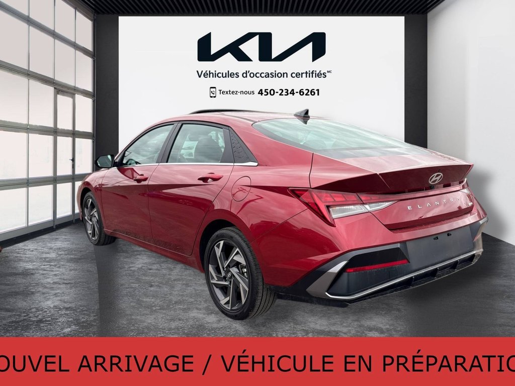 2024 Hyundai Elantra Hybrid Luxury, CUIR, TOIT, JAMAIS ACCIDENTÉ, GPS in Mirabel, Quebec - 13 - w1024h768px