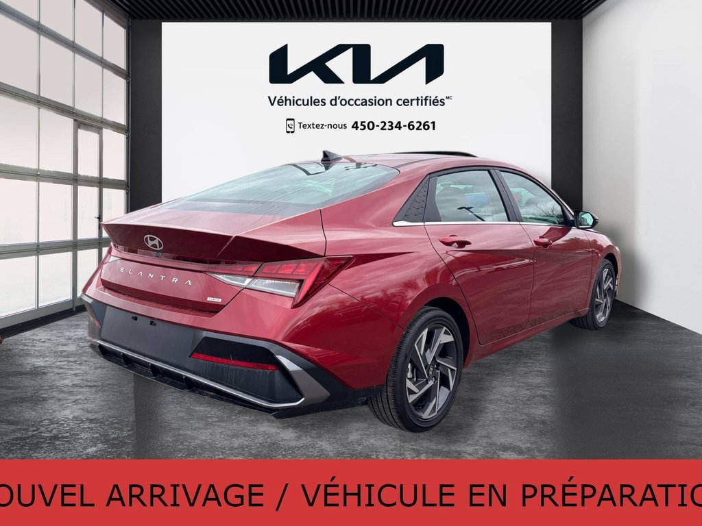 2024 Hyundai Elantra Hybrid Luxury, CUIR, TOIT, JAMAIS ACCIDENTÉ, GPS in Mirabel, Quebec - 25 - w1024h768px