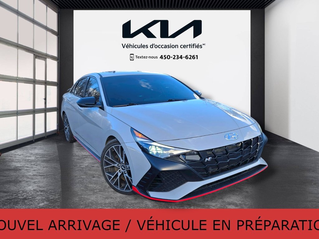 Hyundai Elantra N DCT, JAMAIS ACCIDENTÉ, GPS, CUIR/SUEDE, TOIT, BOSE 2023 à Mirabel, Québec - 24 - w1024h768px