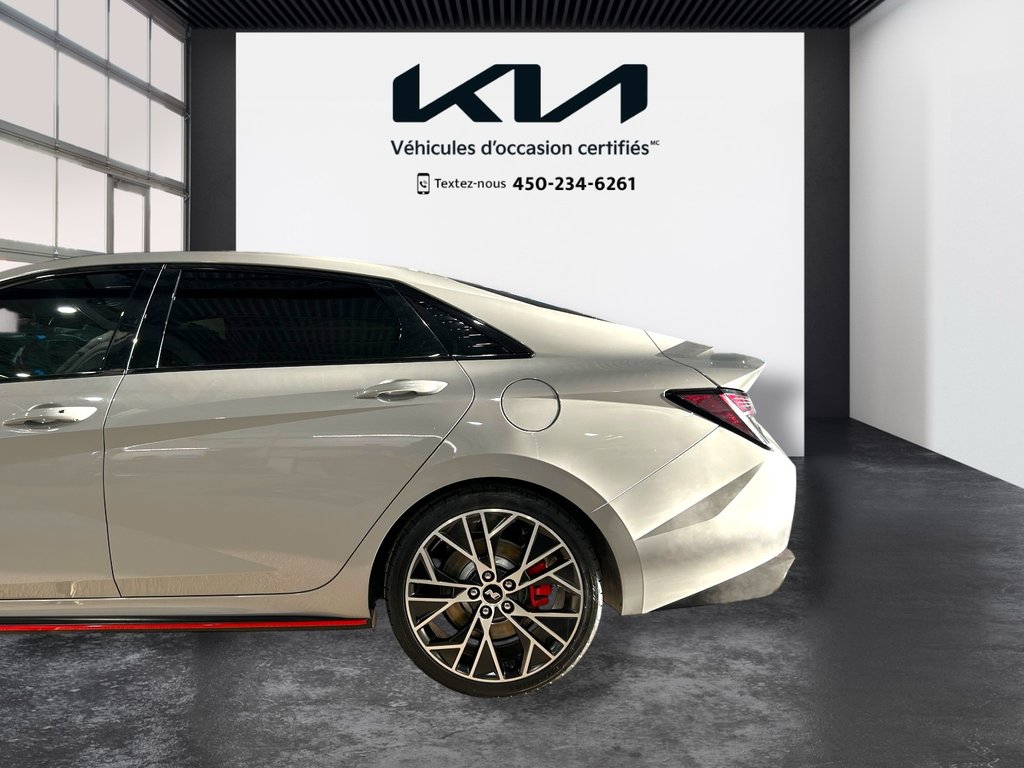 Hyundai Elantra N DCT, JAMAIS ACCIDENTÉ, GPS, CUIR/SUEDE, TOIT, BOSE 2023 à Mirabel, Québec - 27 - w1024h768px