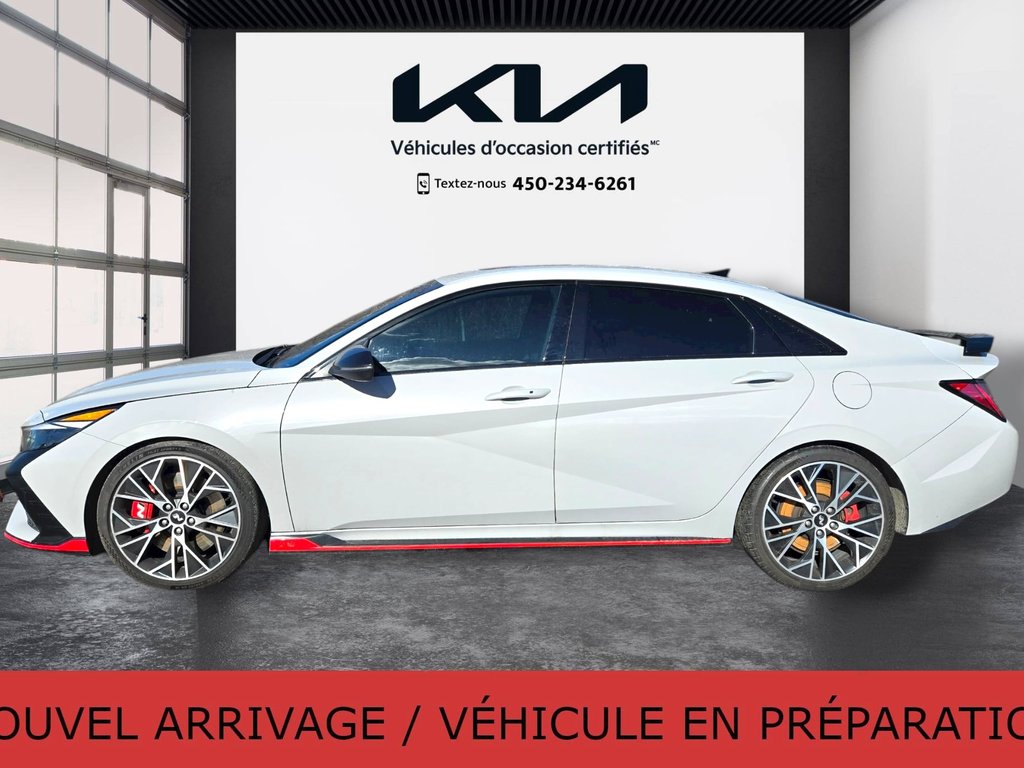 Hyundai Elantra N DCT, JAMAIS ACCIDENTÉ, GPS, CUIR/SUEDE, TOIT, BOSE 2023 à Mirabel, Québec - 3 - w1024h768px