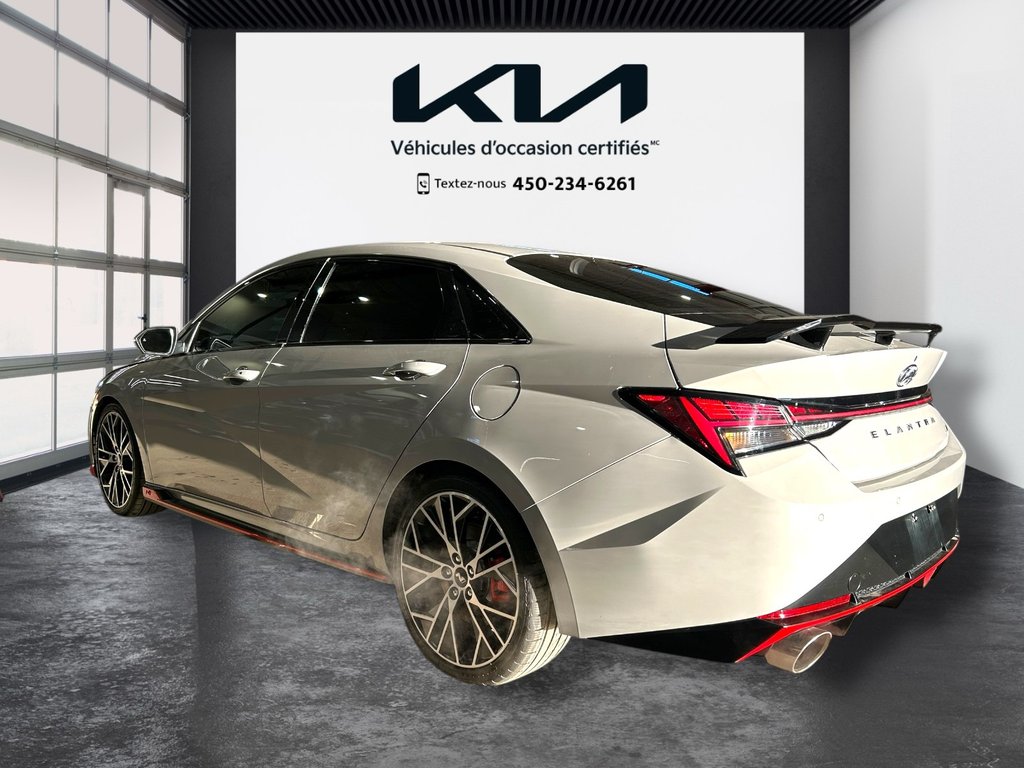 Hyundai Elantra N DCT, JAMAIS ACCIDENTÉ, GPS, CUIR/SUEDE, TOIT, BOSE 2023 à Mirabel, Québec - 13 - w1024h768px