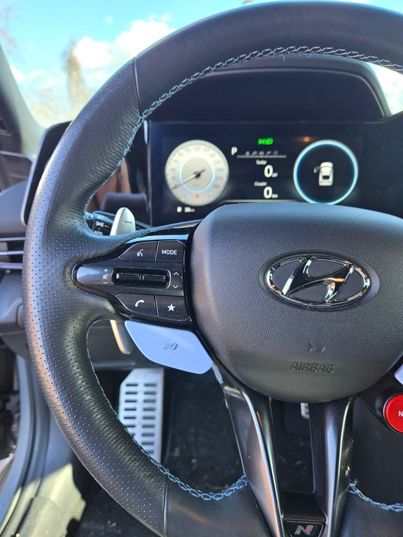 Hyundai Elantra N DCT, JAMAIS ACCIDENTÉ, GPS, CUIR/SUEDE, TOIT, BOSE 2023 à Mirabel, Québec - 14 - w1024h768px