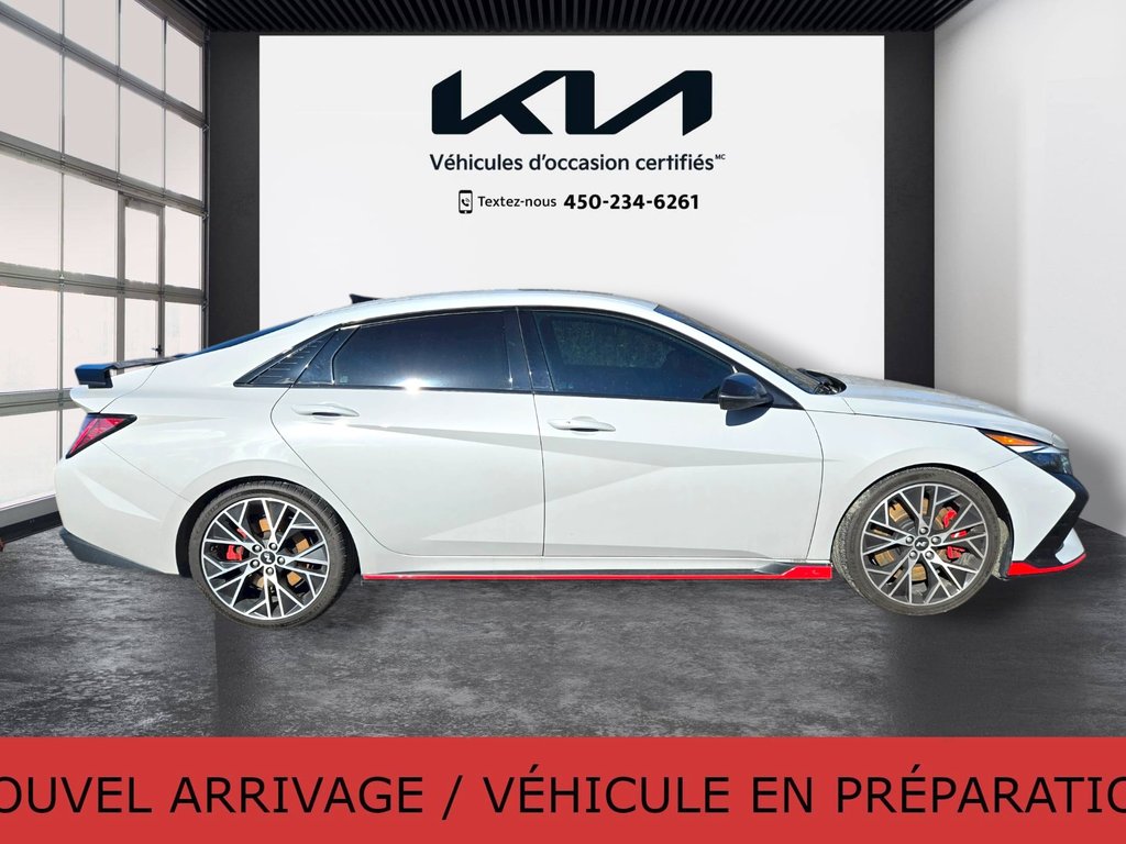 Hyundai Elantra N DCT, JAMAIS ACCIDENTÉ, GPS, CUIR/SUEDE, TOIT, BOSE 2023 à Mirabel, Québec - 23 - w1024h768px