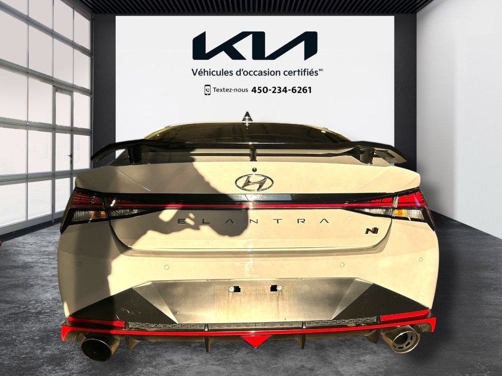 Hyundai Elantra N DCT, JAMAIS ACCIDENTÉ, GPS, CUIR/SUEDE, TOIT, BOSE 2023 à Mirabel, Québec - 30 - w1024h768px