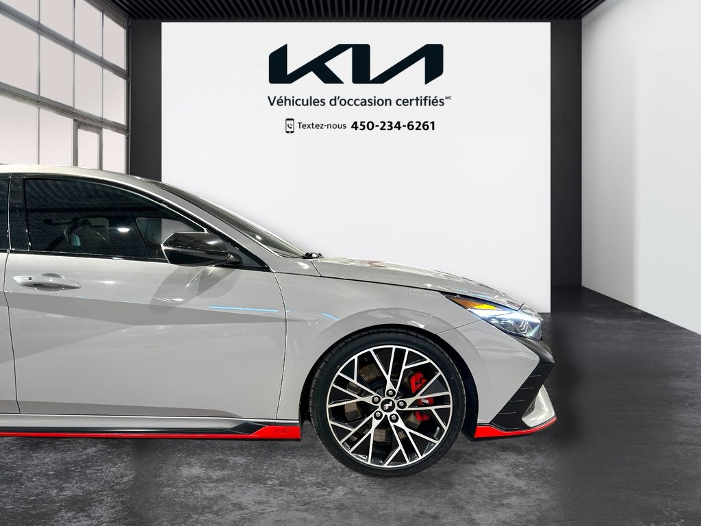 Hyundai Elantra N DCT, JAMAIS ACCIDENTÉ, GPS, CUIR/SUEDE, TOIT, BOSE 2023 à Mirabel, Québec - 35 - w1024h768px