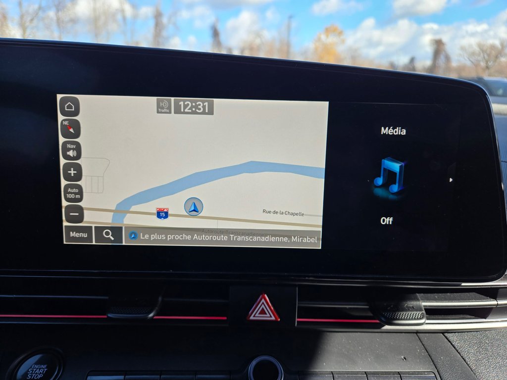 Hyundai Elantra N DCT, JAMAIS ACCIDENTÉ, GPS, CUIR/SUEDE, TOIT, BOSE 2023 à Mirabel, Québec - 17 - w1024h768px