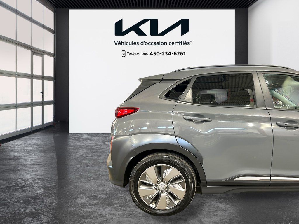 2021 Hyundai KONA ELECTRIC Ultimate, JAMAIS ACCIDENTÉ, 8 PNEUS, CUIR, TOIT in Mirabel, Quebec - 37 - w1024h768px