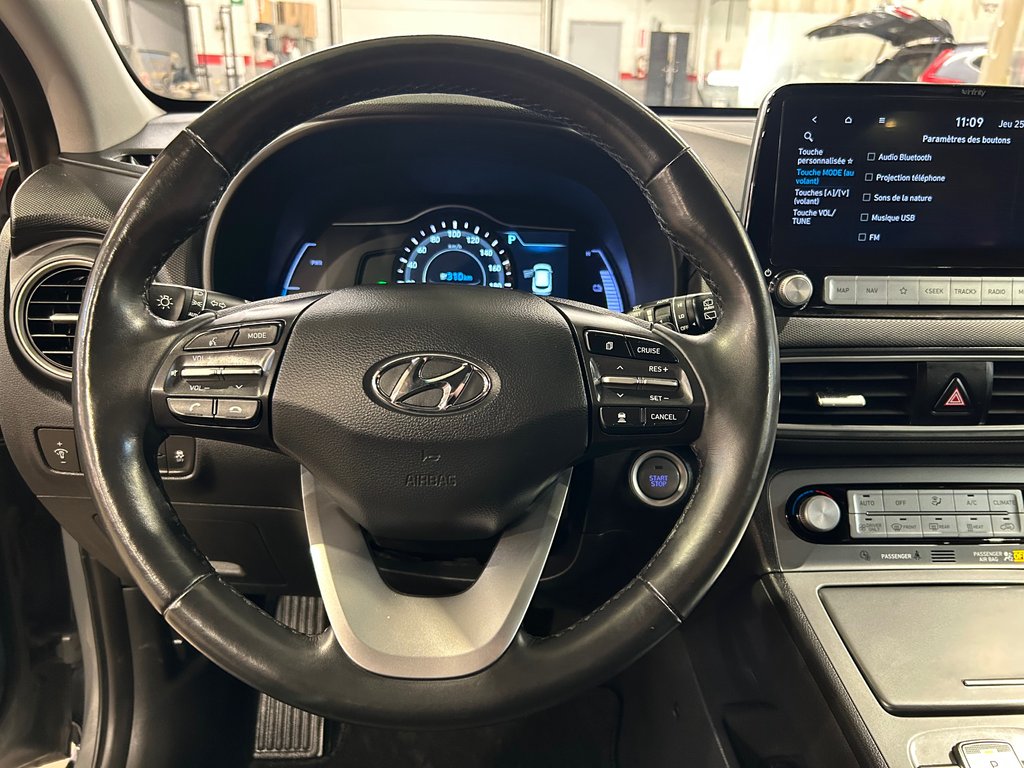 2021 Hyundai KONA ELECTRIC Ultimate, JAMAIS ACCIDENTÉ, 8 PNEUS, CUIR, TOIT in Mirabel, Quebec - 11 - w1024h768px