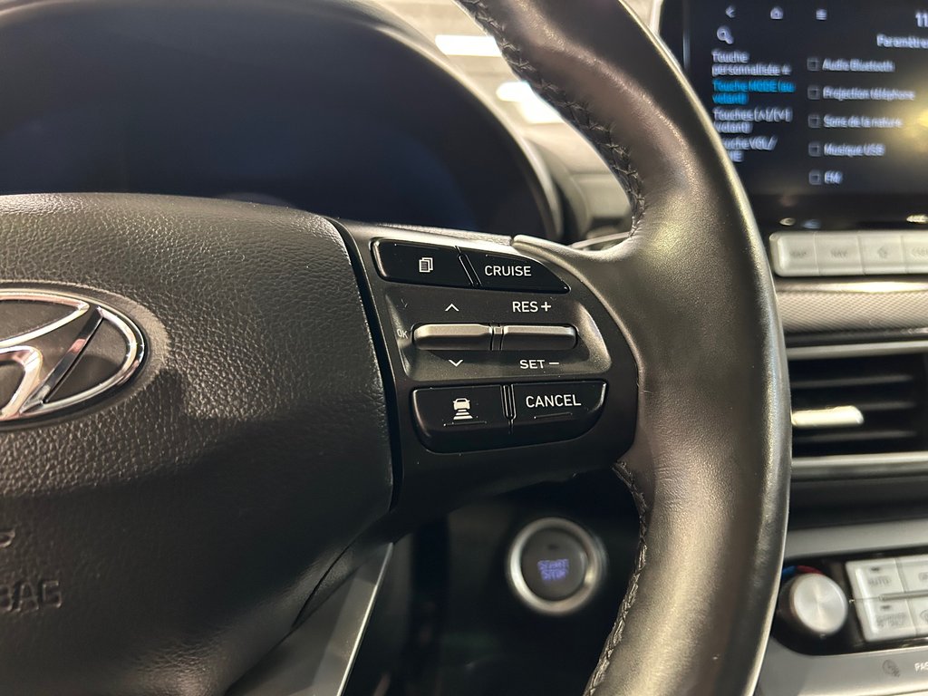 2021 Hyundai KONA ELECTRIC Ultimate, JAMAIS ACCIDENTÉ, 8 PNEUS, CUIR, TOIT in Mirabel, Quebec - 18 - w1024h768px