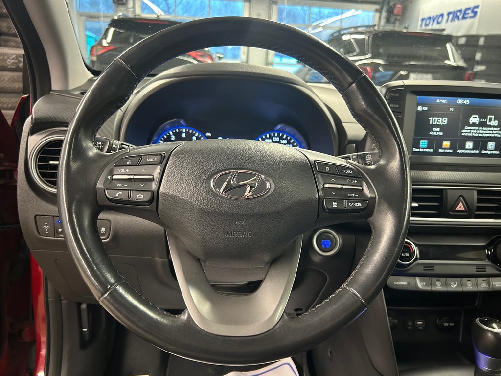 2020 Hyundai Kona Luxury, 8 PNEUS, AWD, CUIR, TOIT, MAGS in Mirabel, Quebec - 11 - w1024h768px