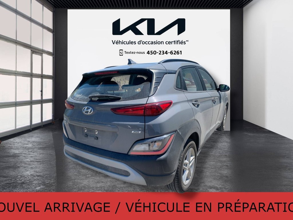 Hyundai Kona Essential, JAMAIS ACCIDENTÉ, AWD, MAGS 2022 à Mirabel, Québec - 17 - w1024h768px
