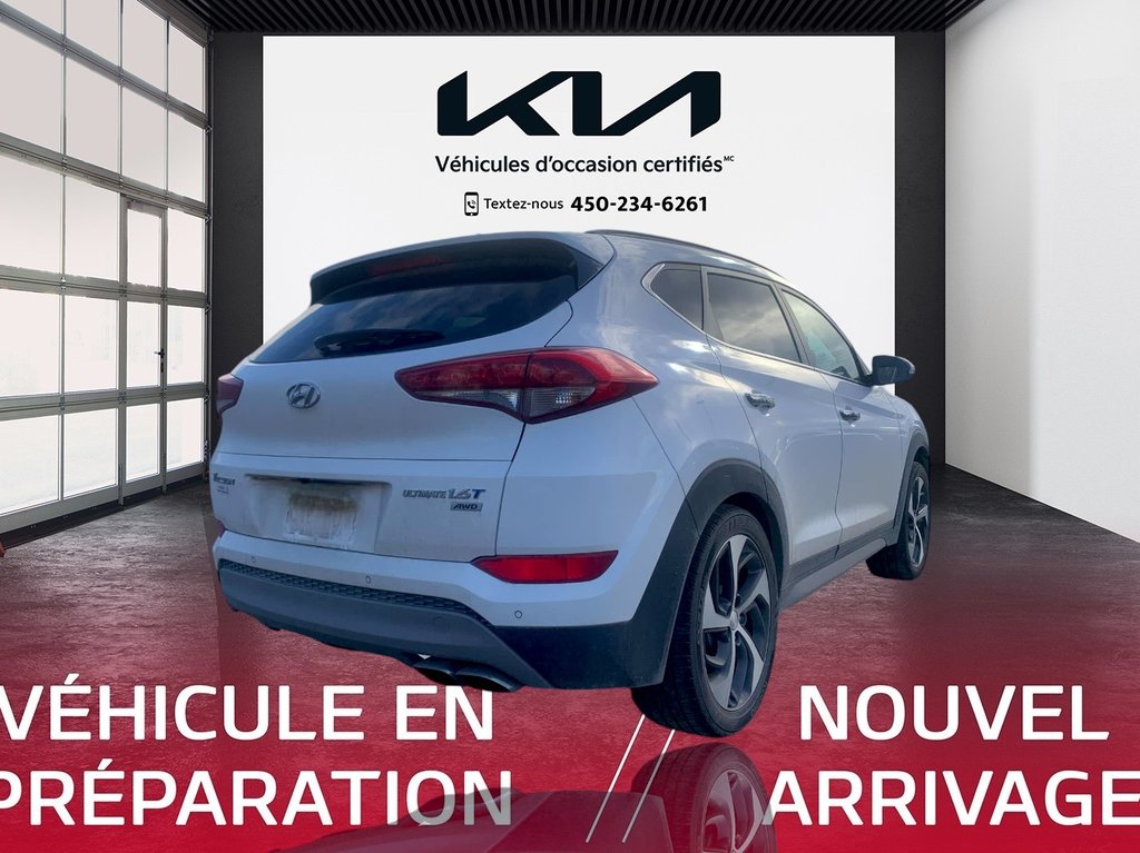 2018  Tucson Ultimate, JAMAIS ACCIDENTÉ, CUIR, TOIT, AWD, GPS in Mirabel, Quebec - 17 - w1024h768px