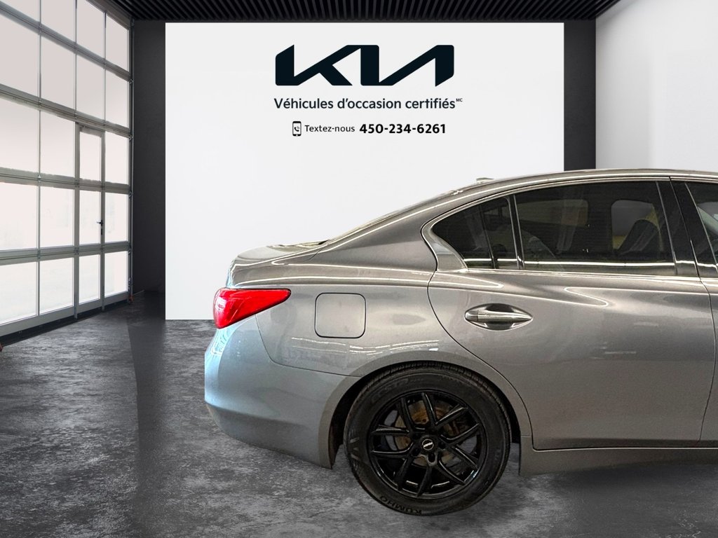2017 Infiniti Q50 PREMIUM, 3.0T, AWD, 8 ROUES, TOIT, AUCUN ACCIDENT in Mirabel, Quebec - 30 - w1024h768px