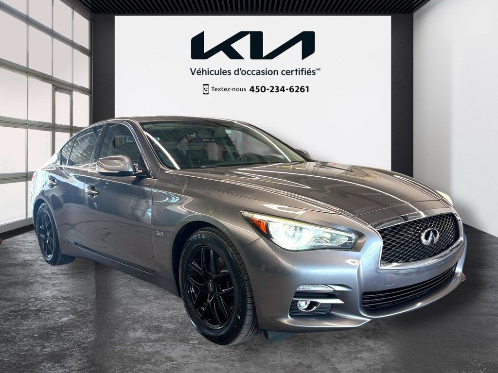 2017 Infiniti Q50 PREMIUM, 3.0T, AWD, 8 ROUES, TOIT, AUCUN ACCIDENT in Mirabel, Quebec - 32 - w1024h768px