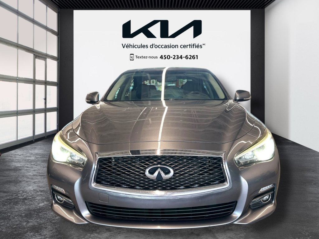 2017 Infiniti Q50 PREMIUM, 3.0T, AWD, 8 ROUES, TOIT, AUCUN ACCIDENT in Mirabel, Quebec - 3 - w1024h768px