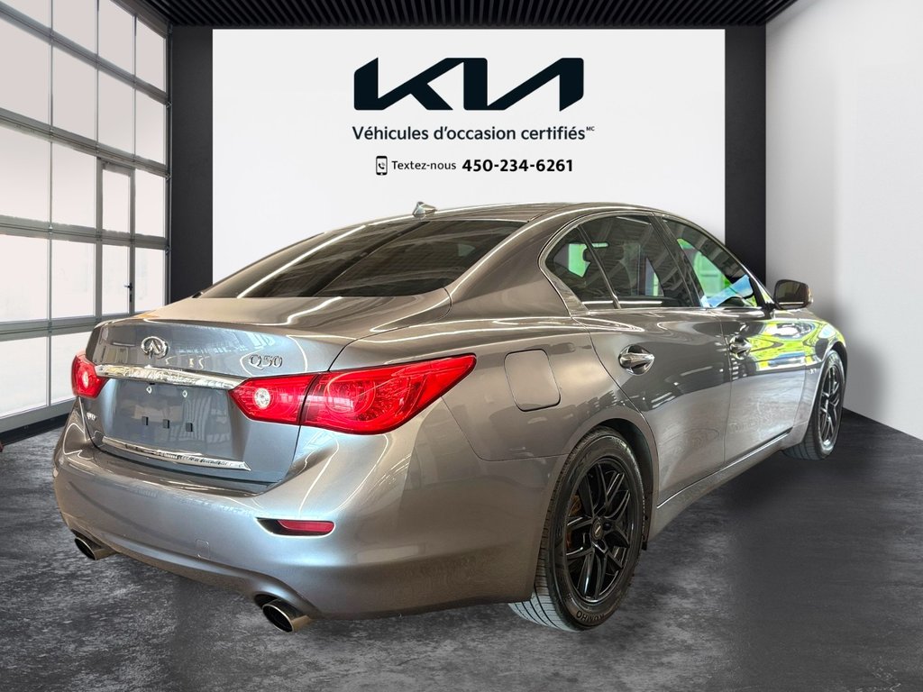 2017 Infiniti Q50 PREMIUM, 3.0T, AWD, 8 ROUES, TOIT, AUCUN ACCIDENT in Mirabel, Quebec - 29 - w1024h768px
