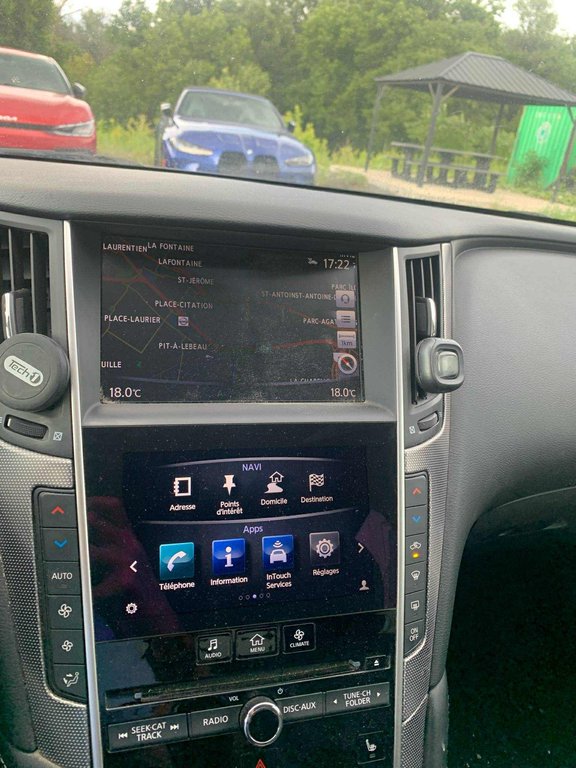 Infiniti Q50 PREMIUM, 3.0T, AWD, 8 ROUES, TOIT, AUCUN ACCIDENT 2017 à Mirabel, Québec - 6 - w1024h768px