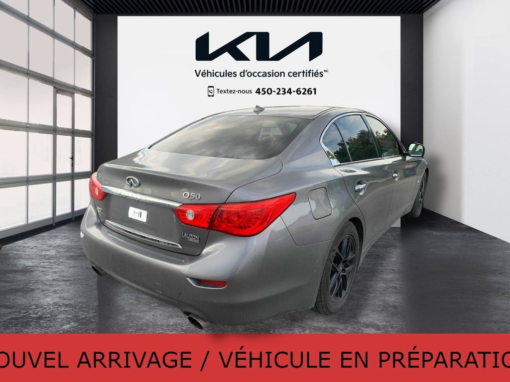 Infiniti Q50 PREMIUM, 3.0T, AWD, 8 ROUES, TOIT, AUCUN ACCIDENT 2017 à Mirabel, Québec - 15 - w1024h768px