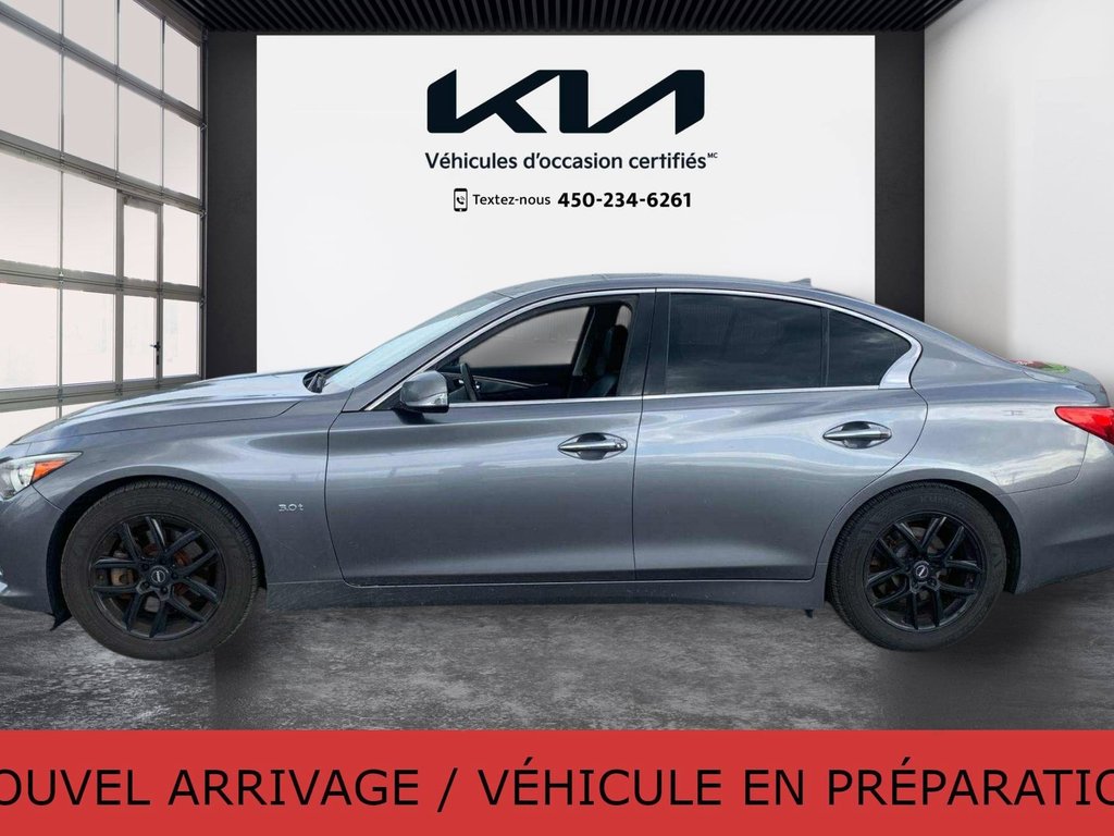 Infiniti Q50 PREMIUM, 3.0T, AWD, 8 ROUES, TOIT, AUCUN ACCIDENT 2017 à Mirabel, Québec - 3 - w1024h768px