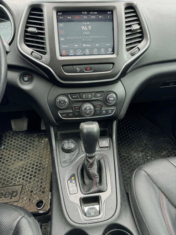 2019 Jeep Cherokee Trailhawk Elite, JAMAIS ACCIDENTÉ, V6, CUIR, TOIT in Mirabel, Quebec - 14 - w1024h768px