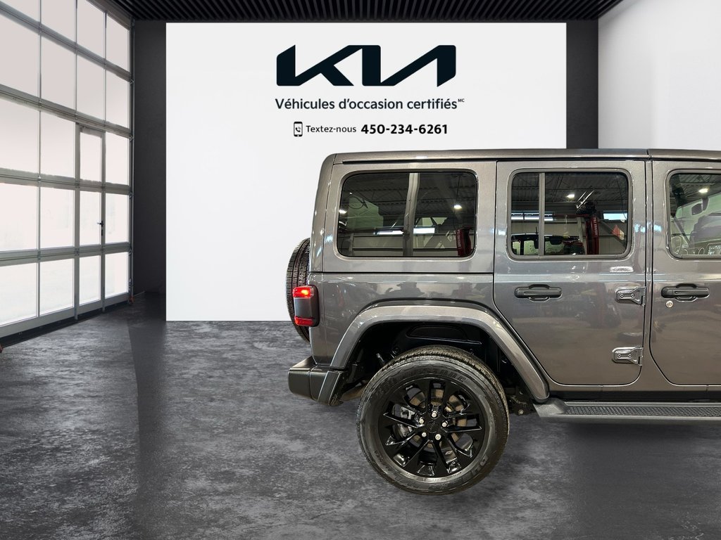 Jeep Wrangler 4xe Unlimited Sahara, 2 TOIS, 8 PNEUS, AUCUN ACCIDENT 2021 à Mirabel, Québec - 34 - w1024h768px