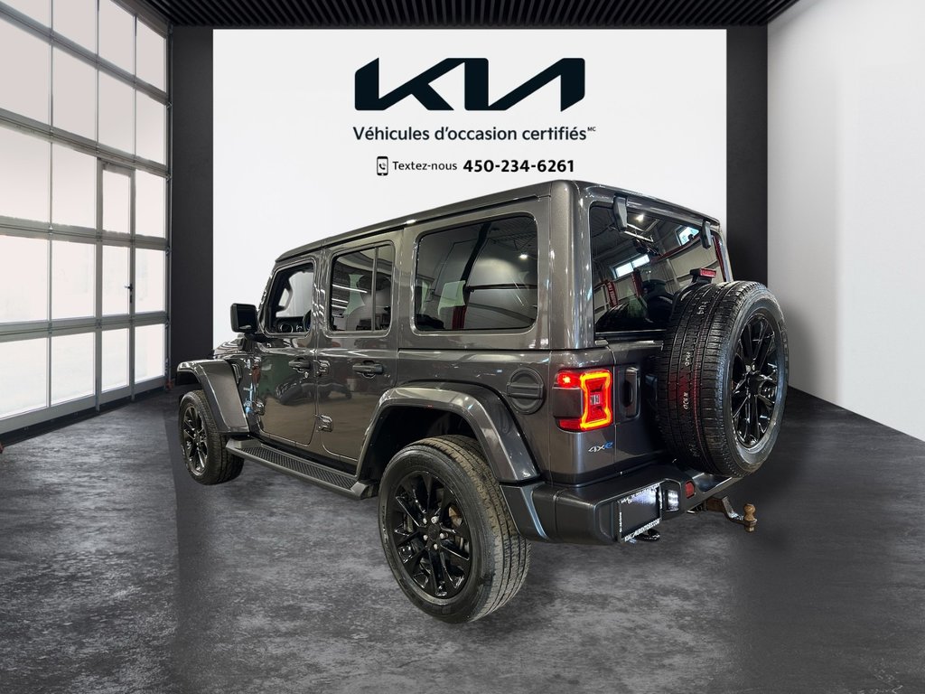 Jeep Wrangler 4xe Unlimited Sahara, 2 TOIS, 8 PNEUS, AUCUN ACCIDENT 2021 à Mirabel, Québec - 14 - w1024h768px