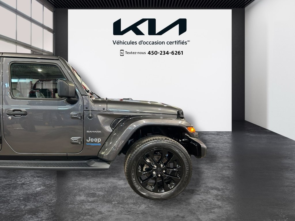 Jeep Wrangler 4xe Unlimited Sahara, 2 TOIS, 8 PNEUS, AUCUN ACCIDENT 2021 à Mirabel, Québec - 35 - w1024h768px