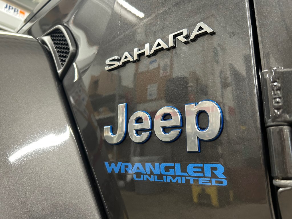 Jeep Wrangler 4xe Unlimited Sahara, 2 TOIS, 8 PNEUS, AUCUN ACCIDENT 2021 à Mirabel, Québec - 15 - w1024h768px