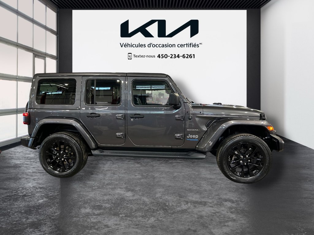 Jeep Wrangler 4xe Unlimited Sahara, 2 TOIS, 8 PNEUS, AUCUN ACCIDENT 2021 à Mirabel, Québec - 33 - w1024h768px