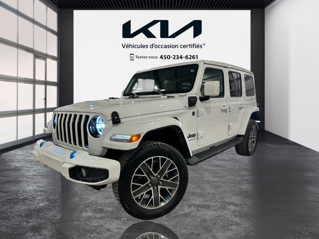 2023 Jeep Wrangler 4xe High Altitude, 8 PNEUS, SKY ONE-TOUCH, CUIR in Mirabel, Quebec - 1 - w1024h768px