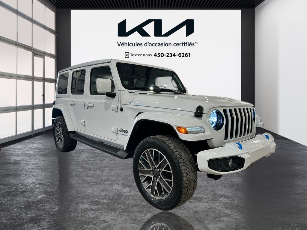 2023 Jeep Wrangler 4xe High Altitude, 8 PNEUS, SKY ONE-TOUCH, CUIR in Mirabel, Quebec - 35 - w1024h768px