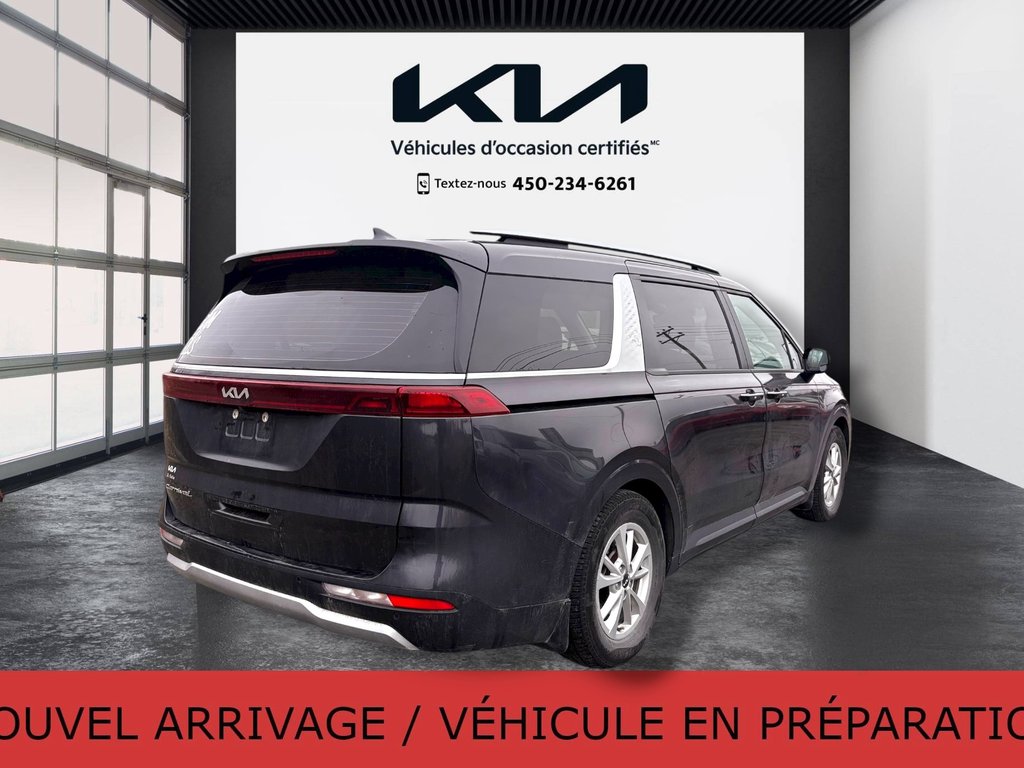 Kia Carnival LX+, JAMAIS ACCIDENTÉ, 8 PASSAGERS, PORTES AUTO 2022 à Mirabel, Québec - 27 - w1024h768px