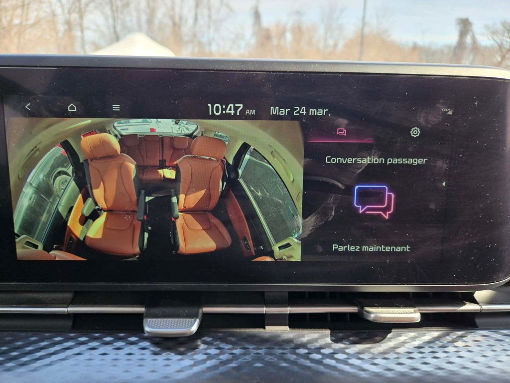 Kia Carnival SX, JAMAIS ACCIDENTÉ, 7 PASSAGERS, CUIR, TOIT, GPS 2024 à Mirabel, Québec - 16 - w1024h768px