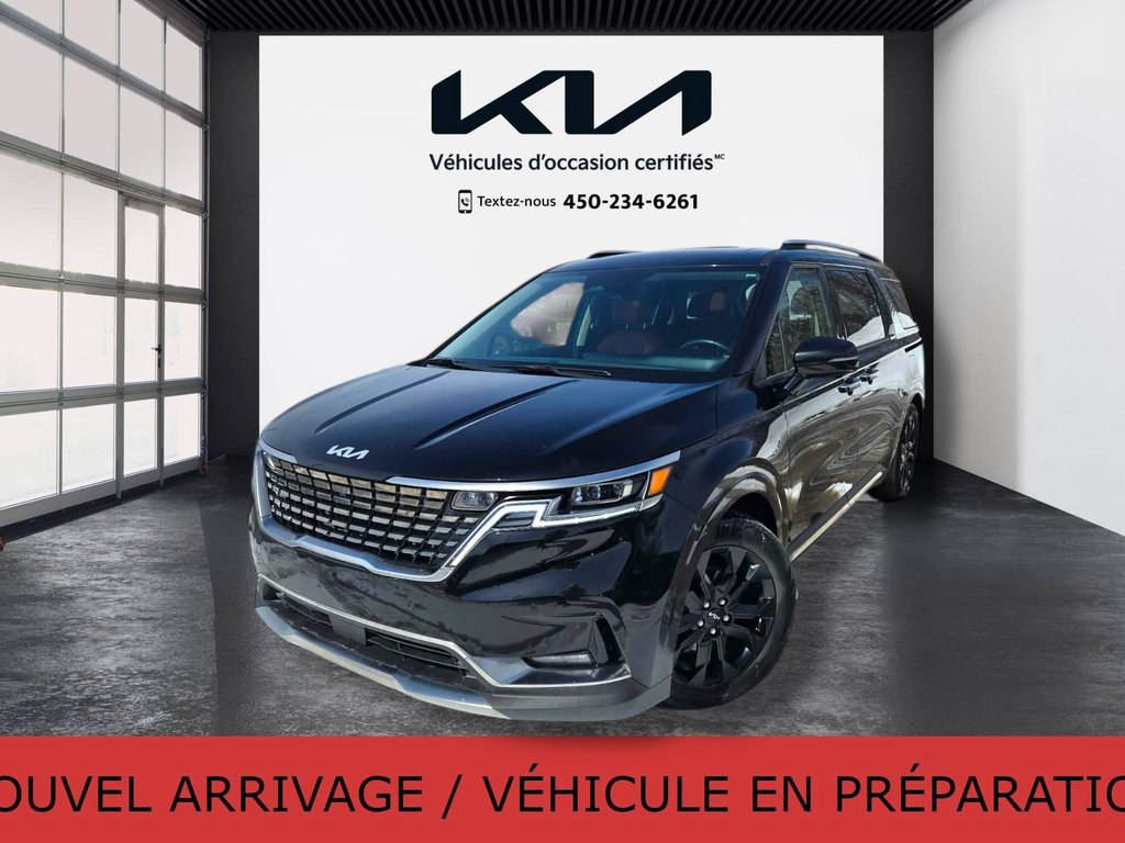 Kia Carnival SX, JAMAIS ACCIDENTÉ, 7 PASSAGERS, CUIR, TOIT, GPS 2024 à Mirabel, Québec - 1 - w1024h768px